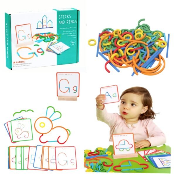 تكوين الاشكال و الحروف بالاستيكس