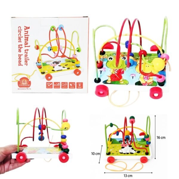 متاهة حلزونية كبيرة بعجل