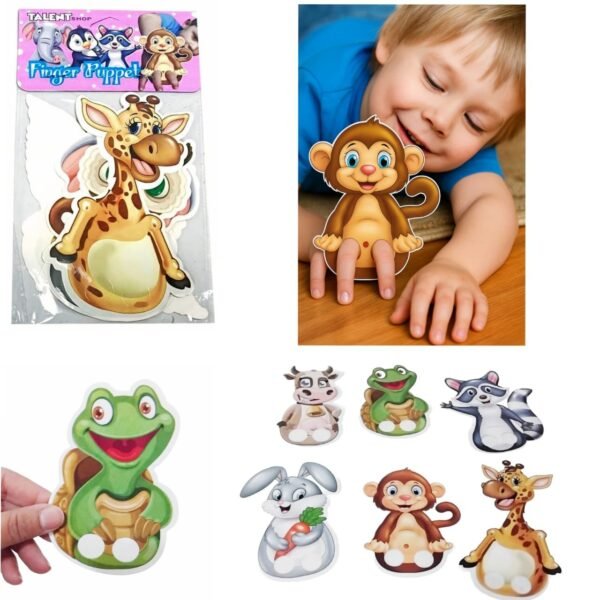 باكت حيوانات اصبع كرتون (مصري)