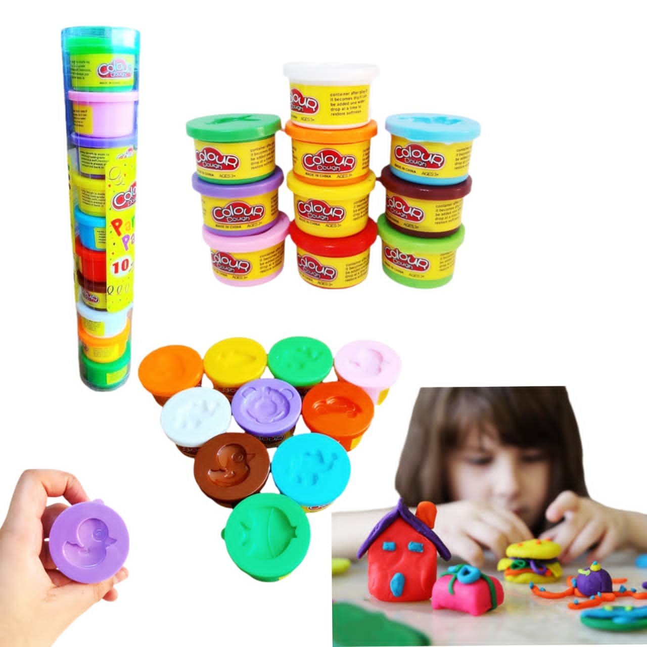 صلصال 10 لون