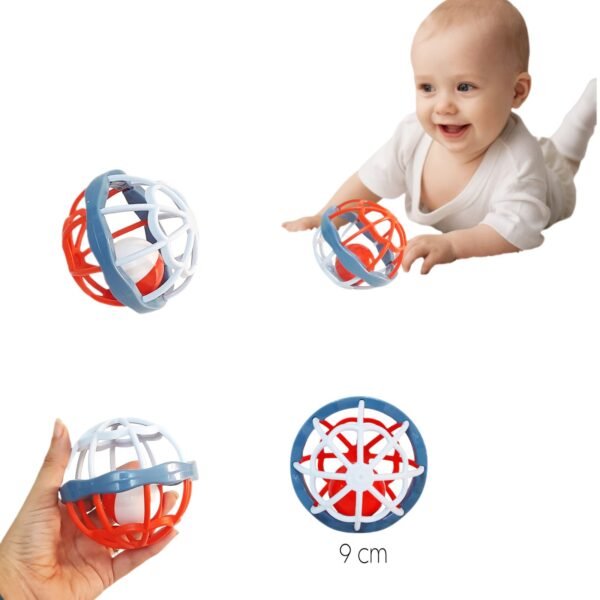 كورة سيليكون ( احمر و لبني)