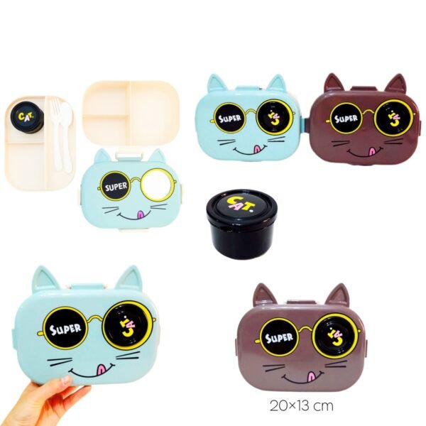 لانش بوكس قطة