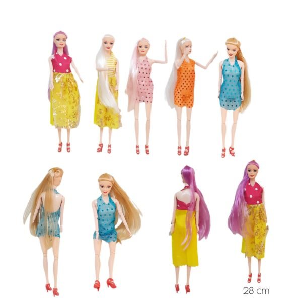 عروسة باربي مفصلات