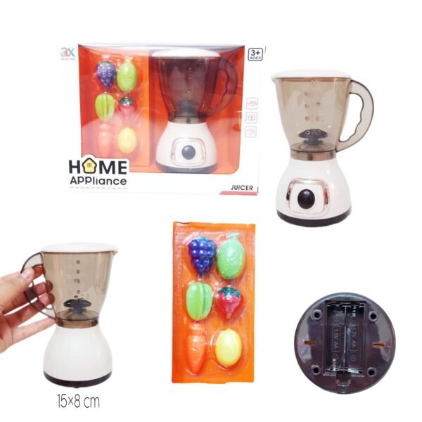 لعبة خلاط مع فواكه