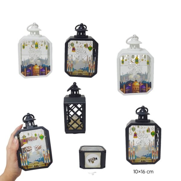 فانوس اكليرك مربع بدون علبة