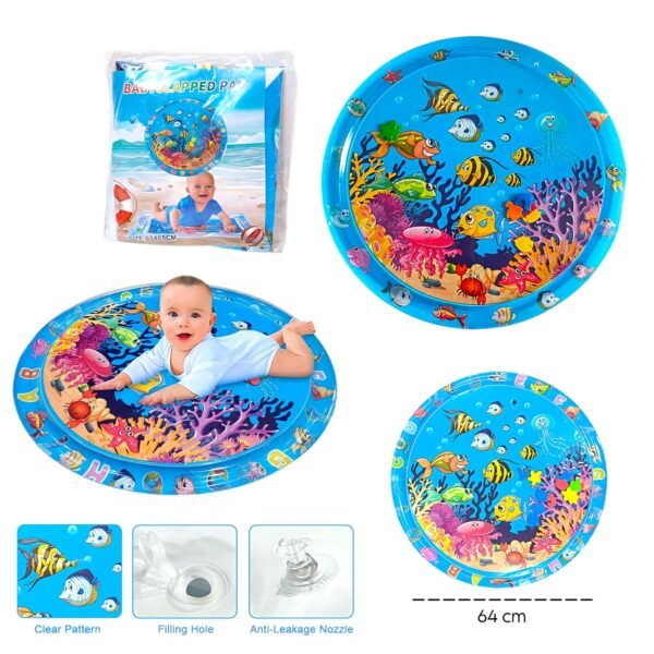 سجادة مائية مدورة صغيرة