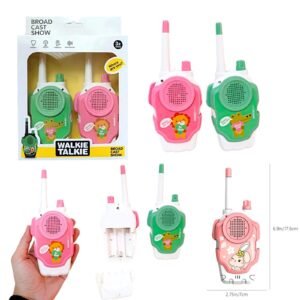 واكي توكي الوان (اخضر - روز)