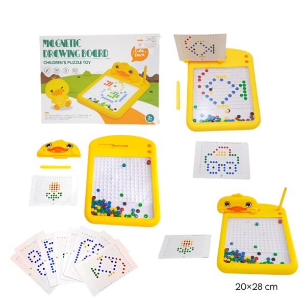 لوحة رسم مغناطيسية بطوط مجسم