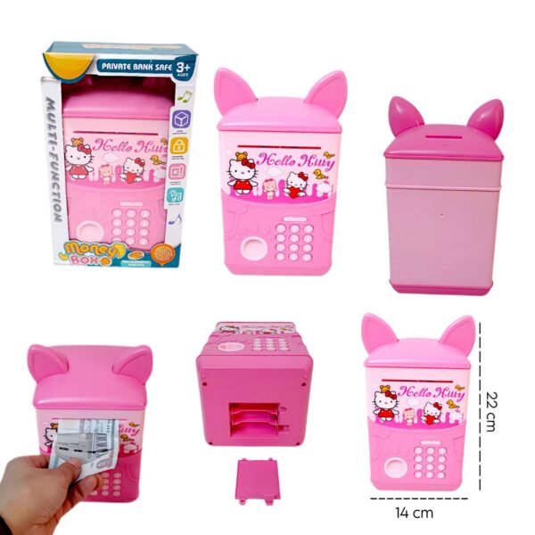 حصالة كيتي بصمة